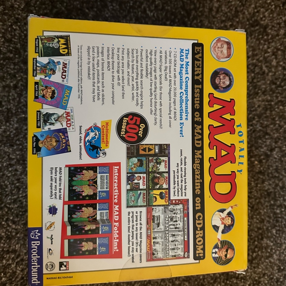 SEALED MAD VINTAGE Magazine CD Collection Box - Picture 4 of 9